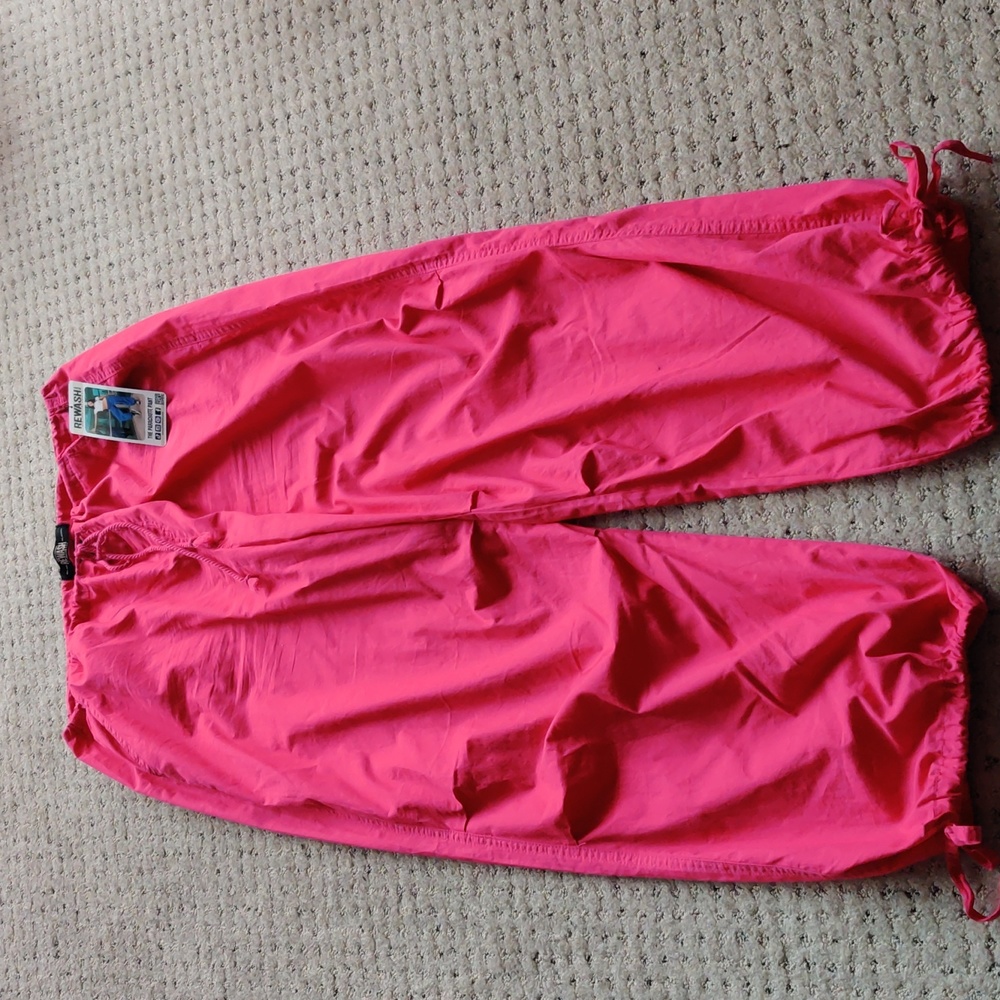 NWT REWASH cargo parashute jogger pants